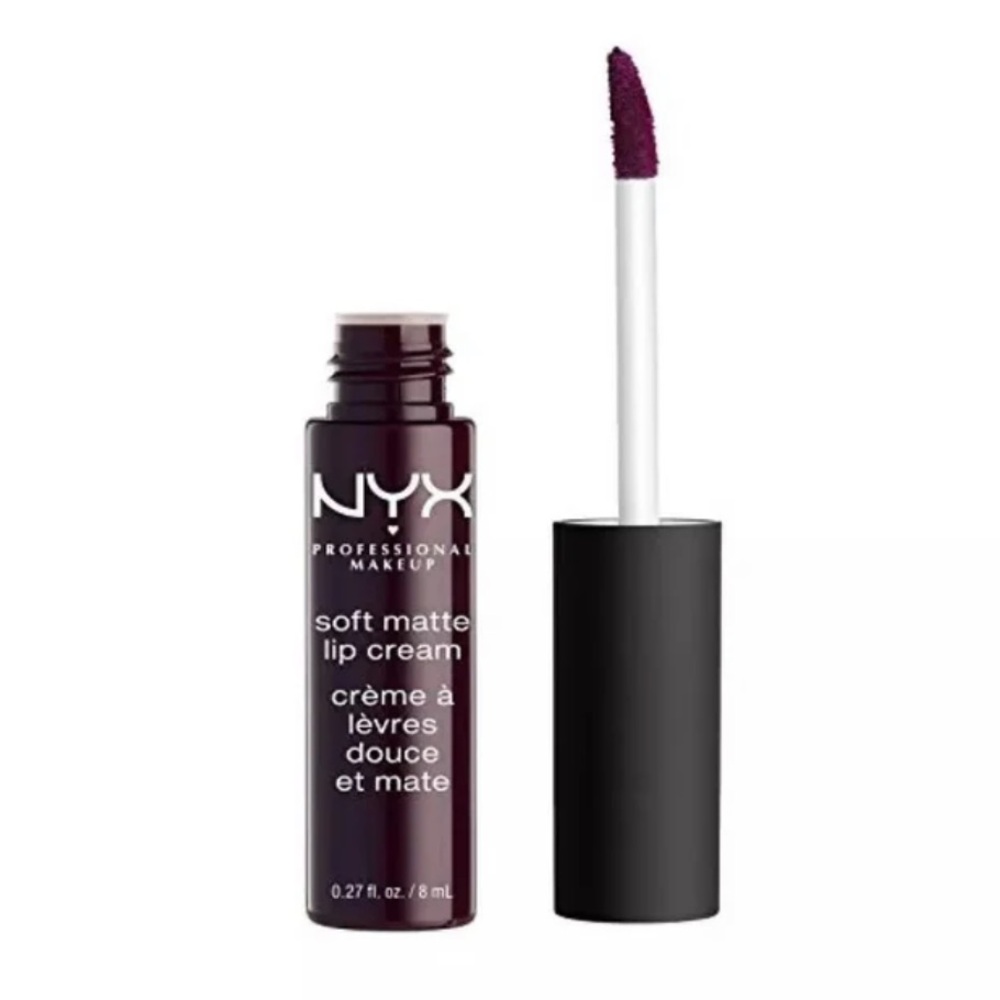🆕NYX: Soft Matte Lip Cream- Transylvania/Rich Plum FULL SIZE